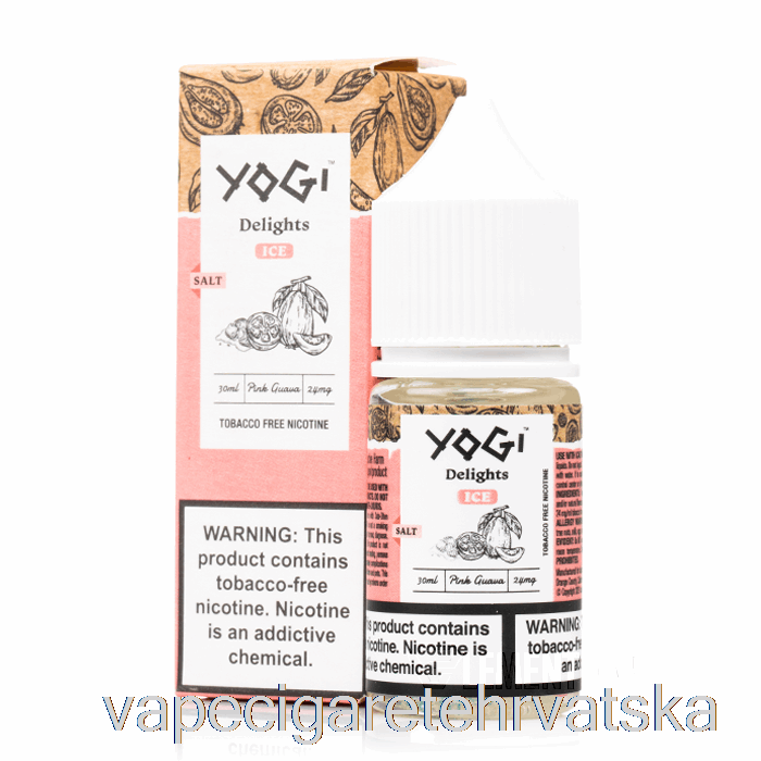 Vape Hrvatska Pink Guava Ice Salts - Yogi Delights - 30ml 50mg